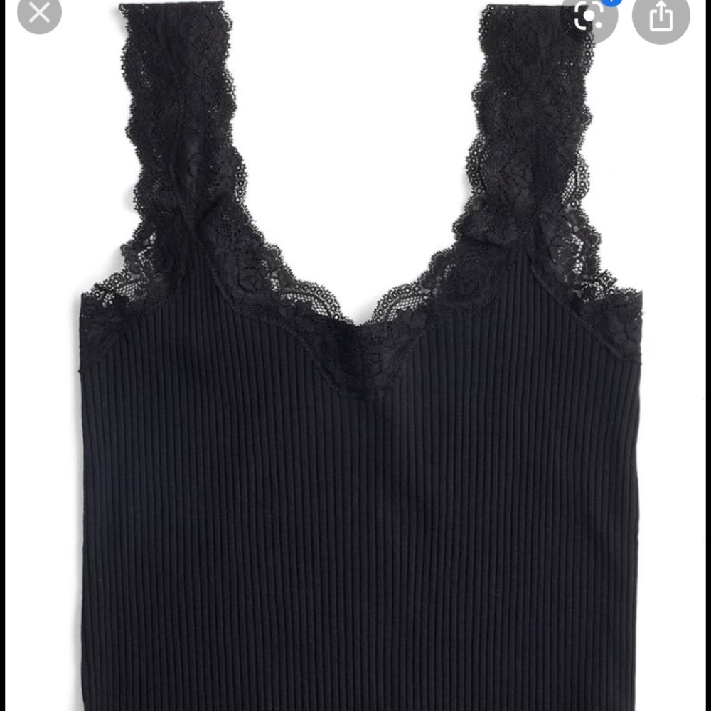 J CREW LACE TANK TOP